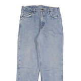 CARHARTT Mens Relaxed Jeans Blue Denim W30 L30 Zip Casual Workwear
