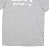 NIKE Mens Grey Bellarmine Equipment Issued Graphic T-Shirt M Short Sleeve Crew