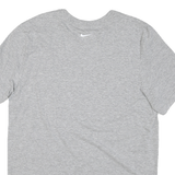 NIKE Mens Grey Bellarmine Equipment Issued Graphic T-Shirt M Short Sleeve Crew