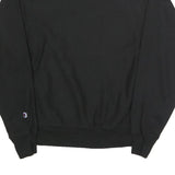 CHAMPION REVERSE WEAVE Mens Black Panther Football Crew Neck M Cotton Blend