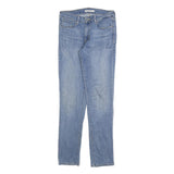 LEVI'S Womens Slim Blue Denim Light Jeans W28 L32 Stylish Comfort Zip Closure