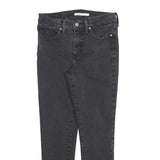 LEVI'S 311 Womens Slim Black Denim Slim Jeans W27 L25 Stretch Cotton Blend