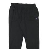 CHAMPION Mens Joggers Black L W28 L27 Slim Tapered Cotton Blend Casual