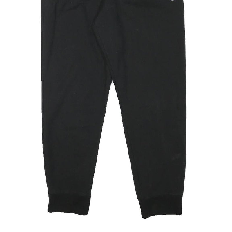CHAMPION Mens Joggers Black L W28 L27 Slim Tapered Cotton Blend Casual