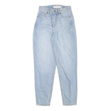 AMISU Womens Jeans Blue Slim Slim Denim Light W22 L27 Stylish Casual Wear