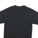 PORT & COMPANY Mens Black Cheyenne Mountain Football Graphic T-Shirt M Crew Neck