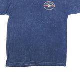 Mens Blue Hog's Breath Graphic T-Shirt M Short Sleeve Crew Neck Cotton