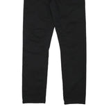 U.S. POLO ASSN Mens Jeans Black Regular Straight Denim W32 L31 Zip Cotton Blend