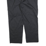 DICKIES Mens Cotton Blend Black Regular Fit Straight Leg Trousers W46 L30