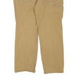 CARHARTT Mens Jeans Beige Regular Straight Denim W36 L27 Workwear Zip Closure