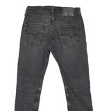LEVI'S 512 Mens Jeans Black Classic Skinny Denim Medium W29 L26 Zip