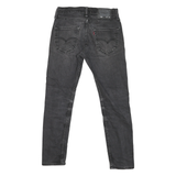 LEVI'S 512 Mens Jeans Black Classic Skinny Denim Medium W29 L26 Zip