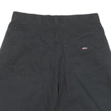 DICKIES Mens Black Casual Cotton Blend Shorts L W32 Workwear Pockets