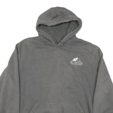 CARHARTT Mens Grey Mt Lassen Graphic Pullover Hoodie XL Cotton Blend