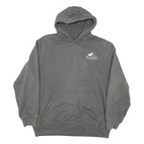 CARHARTT Mens Grey Mt Lassen Graphic Pullover Hoodie XL Cotton Blend