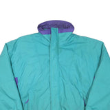 OSH KOSH Mens Blue & Purple Classic Jacket M Polyester Blend Zip Pockets