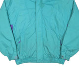 OSH KOSH Mens Blue & Purple Classic Jacket M Polyester Blend Zip Pockets