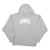 JANSPORT Womens Grey GWC Huntington Beach Pullover Hoodie L Cotton Blend Casual