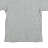 NIKE Mens Grey Crew Neck Short Sleeve Graphic T-Shirt M Cotton Blend