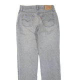 LEVI'S Mens Regular Blue Denim Light W30 L32 Classic Zip Jeans Casual Wear