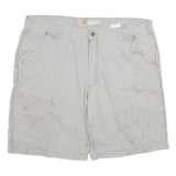 CARHARTT Mens Cotton Blend Grey Casual Shorts 3XL W40 Relaxed Fit Durable