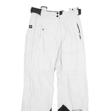 SCOTT USA Womens White Regular Fit Straight Trousers W28 L32 Outdoor Snow