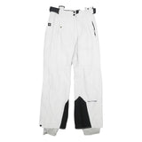 SCOTT USA Womens White Regular Fit Straight Trousers W28 L32 Outdoor Snow