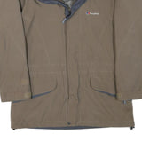 BERGHAUS Womens Brown Outdoor Jacket L Polyester Blend Zip Goretex