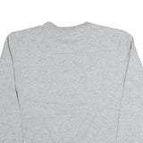 NAUTICA Mens Grey Crew Neck L Sweatshirt Cotton Blend Classic Logo Pullover