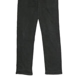 LEVI'S 511 Big E Mens Slim Black Denim Raw Jeans W30 L30 Classic Zip