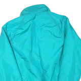 COLUMBIA Womens Blue & Pink Jacket M Polyester Blend Plain Zip Comfortable