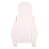 NIKE Womens Pink Hoodie XS Cotton Blend Pullover Lightweight Casual