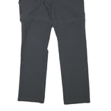 THE NORTH FACE Womens Black Polyester Blend Regular Zip Trousers W31 L31 Outdoor