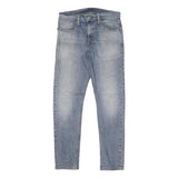 LEVI'S 512 Tapered Mens Jeans Blue Slim Cotton Blend W30 L30 Zip