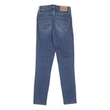 LEVI'S 721 High Rise Skinny Womens Jeans Blue Slim Skinny Denim W24 L27 Stretch