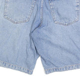 WRANGLER Mens Denim Blue Casual Shorts L W32 Cotton Blend Comfortable Fit
