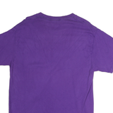 NFL Mens Purple Minnesota Vikings Graphic T-Shirt L Short Sleeve Crew Neck