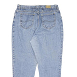 LEE Womens Jeans Blue Relaxed Tapered Denim Medium W34 L26 Zip Closure