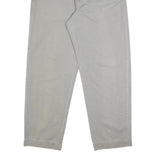 POLO RALPH LAUREN Mens Cotton Grey Relaxed Straight Trousers W30 L32 Classic