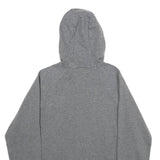 UNDER ARMOUR Mens Grey Full Zip Hoodie S Cotton Blend Casual Sportswear