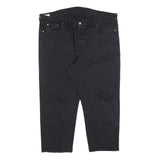 LEVI'S 501 BIG E Mens Jeans Black Regular Straight Denim Raw W44 L26 Classic