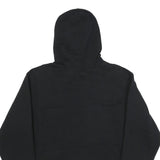 CHAMPION Mens Black Hoodie S Cotton Blend Pullover Logo Sweatshirt