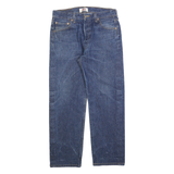 LEVI'S 501 Mens Blue Regular Straight Denim Stone Wash W31 L26 Classic Jeans