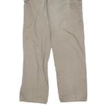 CARHARTT Mens Regular Fit Beige Denim Jeans W36 L34 Workwear Zip Closure Durable
