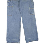 BEN DAVIS Mens Blue Regular Fit Straight Leg Denim Jeans W28 L32 Workwear