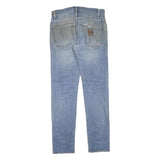 CARHARTT Mens Regular Fit Denim Jeans Light Blue W29 L32 Classic Cotton Blend