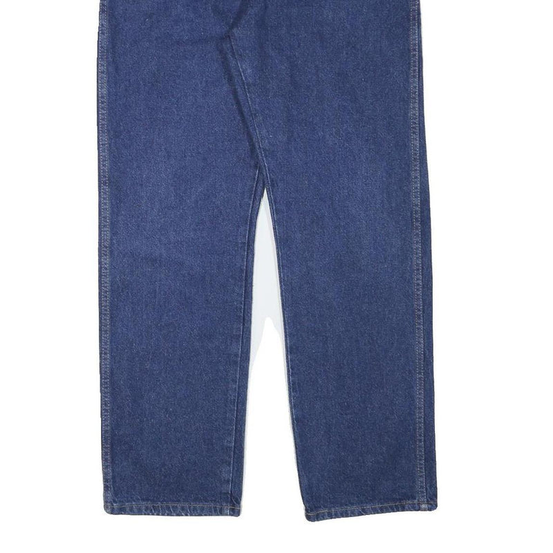 RUSTLER Mens Jeans Blue Regular Straight Denim Medium W33 L29 Classic Style