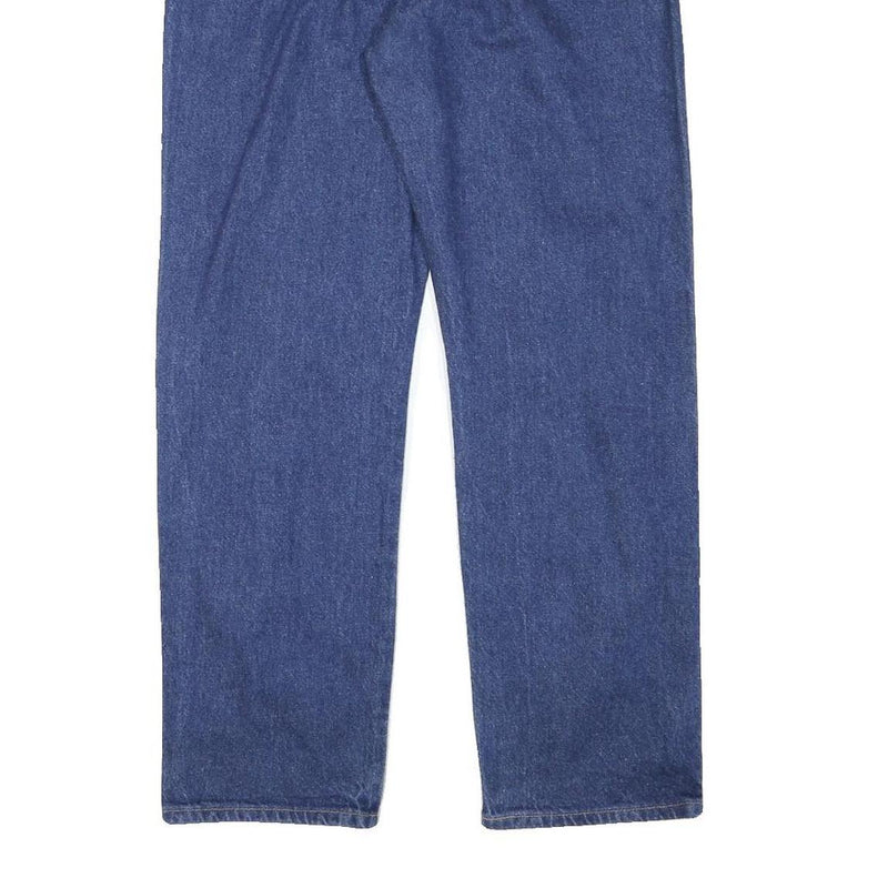 RUSTLER Mens Jeans Blue Regular Straight Denim Medium W33 L29 Classic Style