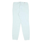 JUICY COUTURE Womens Cotton Blend White Slim Skinny Trousers W26 L26 Casual
