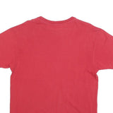 EXS Mens Red Graphic T-Shirt M Short Sleeve Crew Neck Cotton Blend Casual